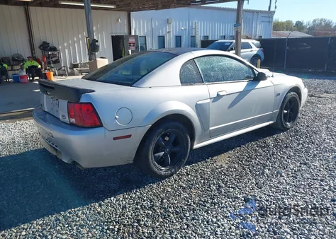 2002 Ford Mustang Gt из США, поврежденный, VIN 1FAFP42X02F123455